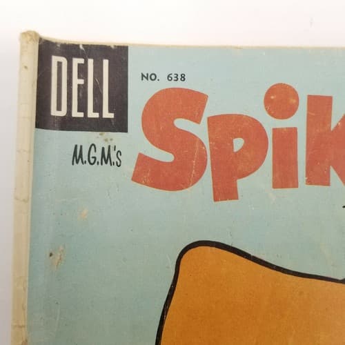 Vintage Big Spike and Little Tyke Comic No. # 638 M.G.M.'s Dell 1955 Atomic Age - Thumbnail 2