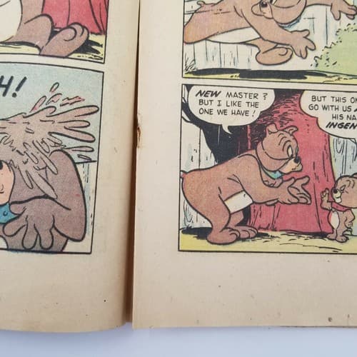 Vintage Big Spike and Little Tyke Comic No. # 638 M.G.M.'s Dell 1955 Atomic Age - Thumbnail 8
