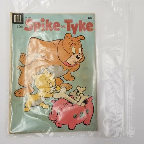 Vintage Big Spike and Little Tyke Comic No. # 638 M.G.M.'s Dell 1955 Atomic Age - Thumbnail 12