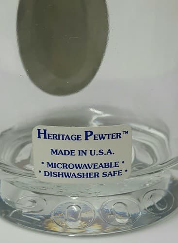 Wildlife Deer Caribou Moose Glass Clear Insulated Cup Mug Heritage Pewter Gift - Thumbnail 8