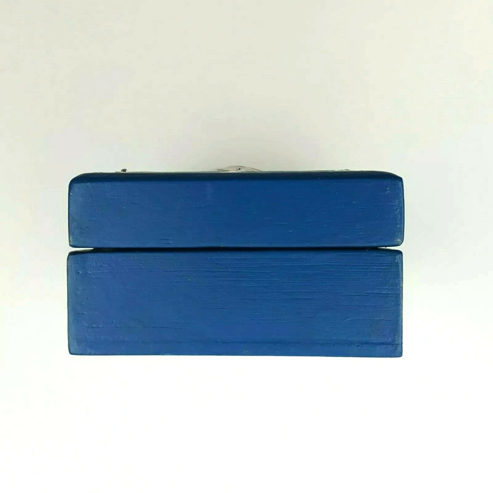 Regal Arts & Gifts Handcrafted Home Accents Blue Lighthouse Box Wood & Aluminum - Thumbnail 9