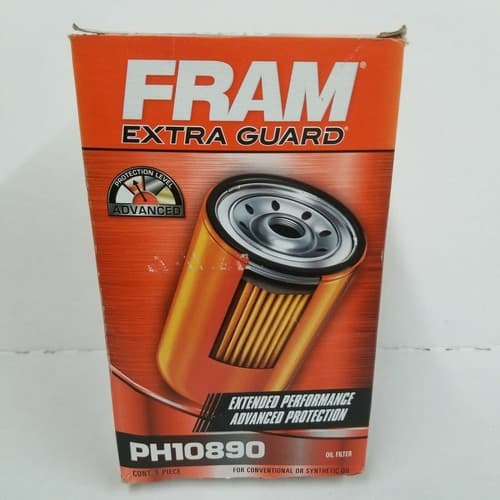 Fram PH10890 Oil Filter Extra Guard New NIB Shelf Wear on Box Advanced