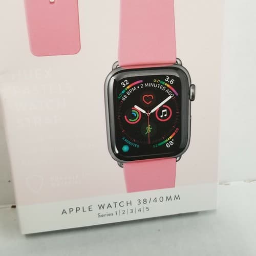 LAUT Apple Watch Strap 38mm / 40mm - Pastel Pink New NIB - Thumbnail 2