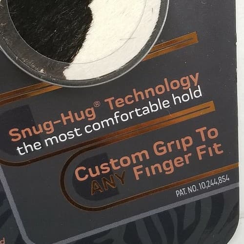 Phone Grip & Stand Nuckees Wild Cow Black & White Feels Like Fir! - Thumbnail 4