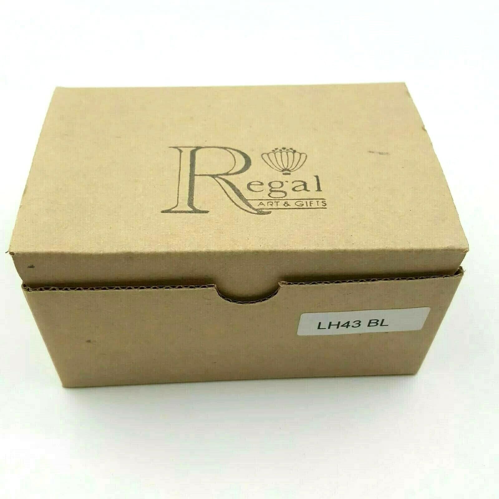 Regal Arts & Gifts Handcrafted Home Accents Blue Lighthouse Box Wood & Aluminum - Thumbnail 11