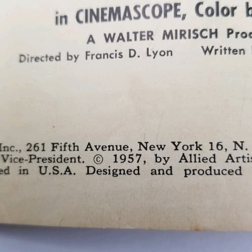 The Oklahoman four-color No. 820 1957 DELL Joel McCrea Brad Dexter VG Very Good - Thumbnail 10