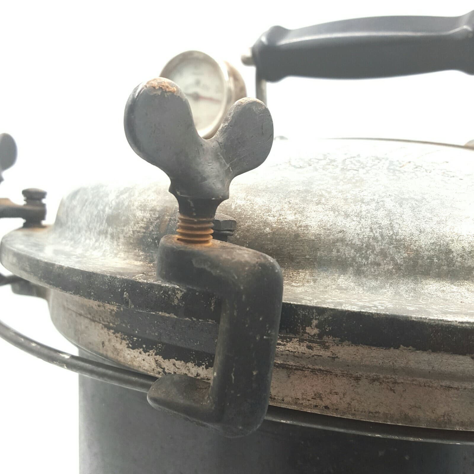 Early Model Automatic Canning Device Inc Chicago Kitchen Pressure Cooker Vintage - Thumbnail 5