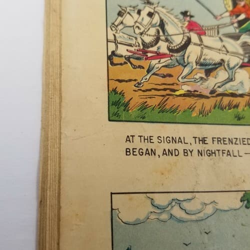 The Oklahoman four-color No. 820 1957 DELL Joel McCrea Brad Dexter VG Very Good - Thumbnail 7