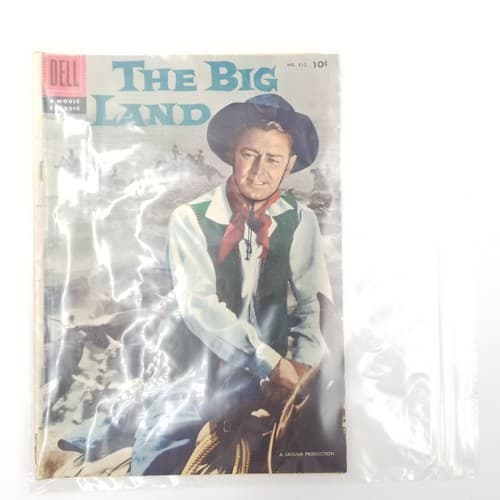 Dell Vintage Comic The Big Land A Movie Classic 1957 No. # No. 812 Golden Age - Thumbnail 12