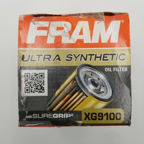 Fram XG9100 Ultra Synthetic Oil Filter Sure-Grip protection damaged box only - Thumbnail 2