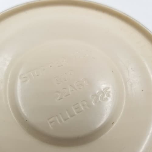 Vintage Thermos with Cap & Cup. Norwich, Conn. made in USA Orange Stopper 722 - Thumbnail 5
