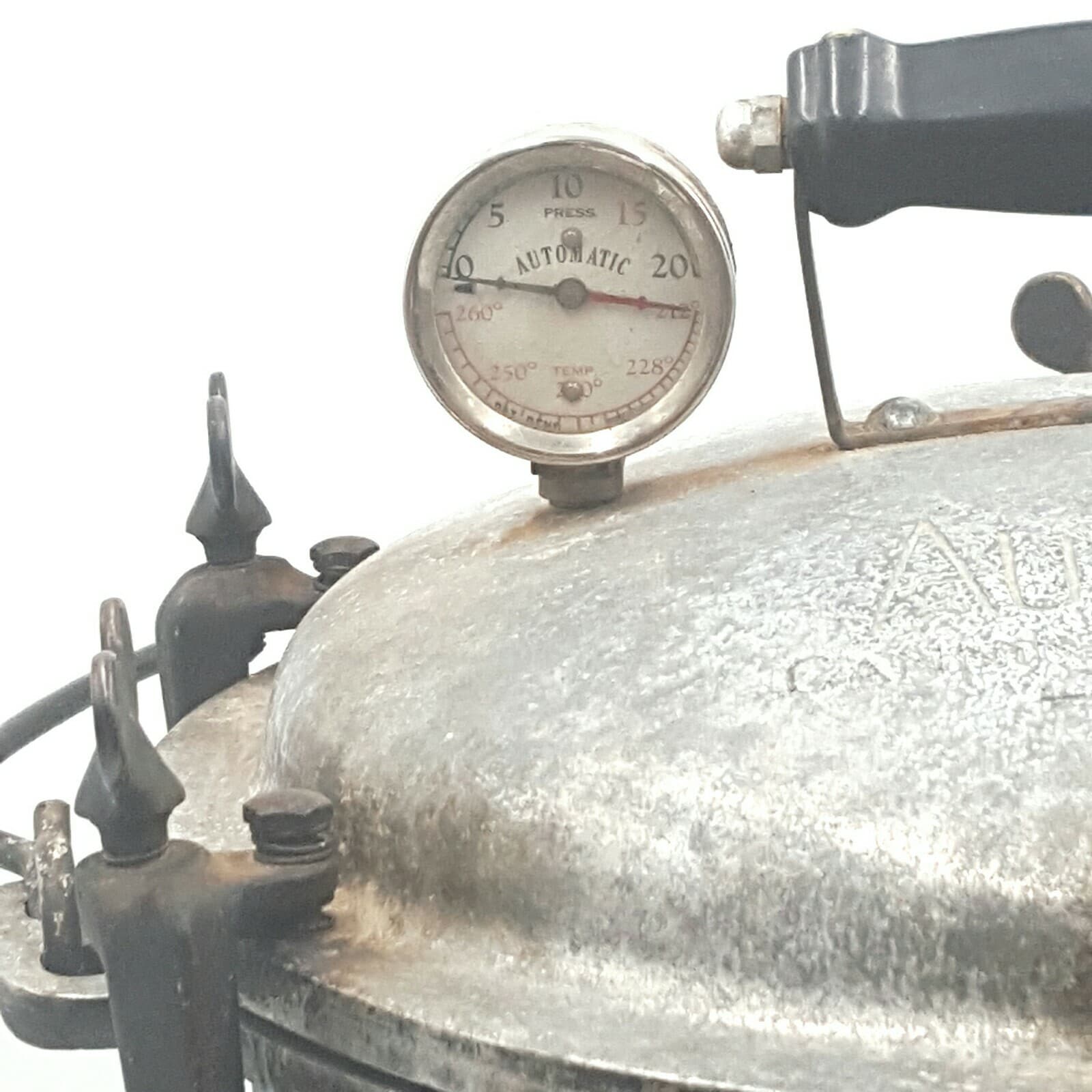 Early Model Automatic Canning Device Inc Chicago Kitchen Pressure Cooker Vintage - Thumbnail 11