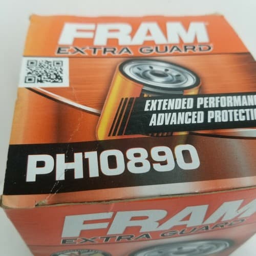 Fram PH10890 Oil Filter Extra Guard New NIB Shelf Wear on Box Advanced - Thumbnail 2