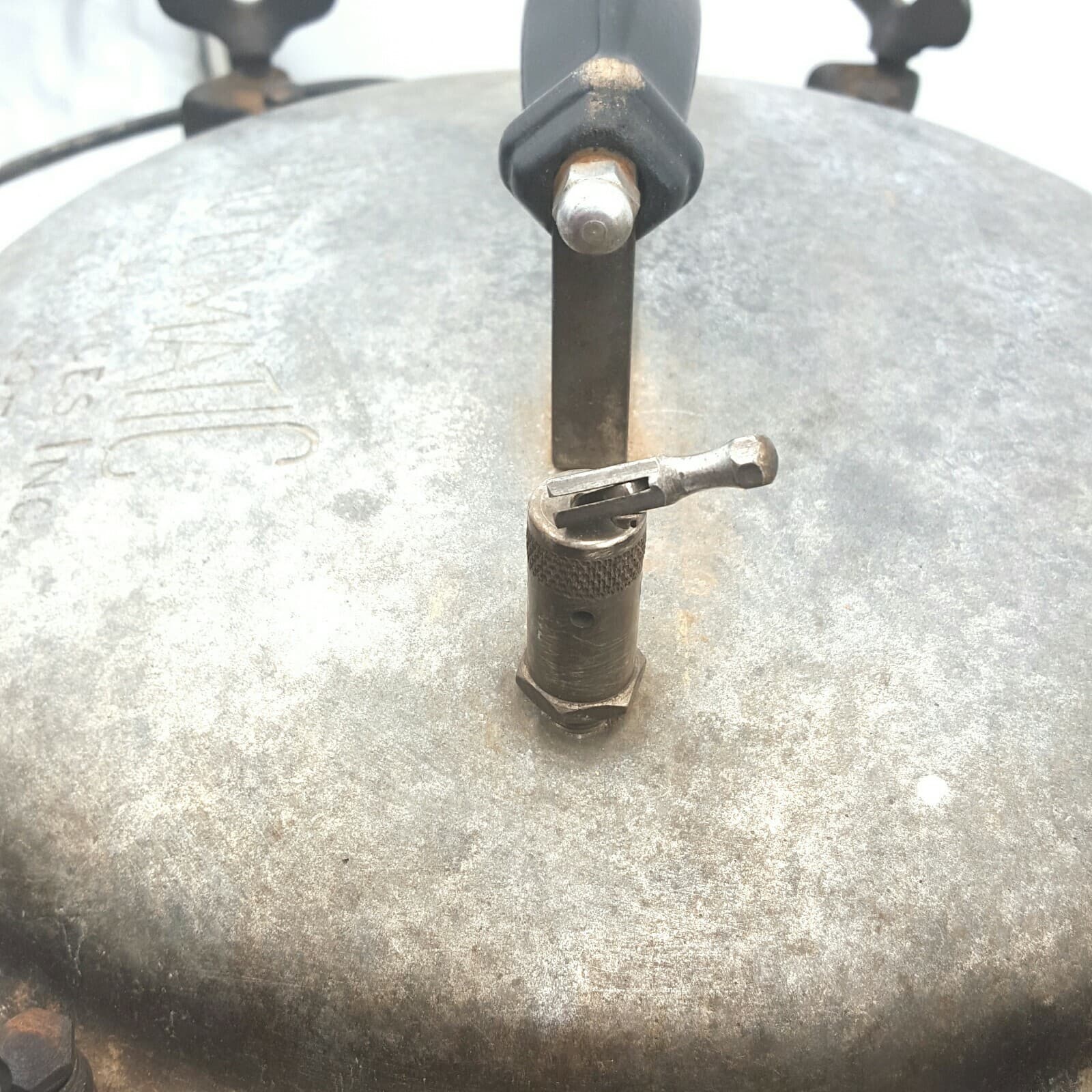 Early Model Automatic Canning Device Inc Chicago Kitchen Pressure Cooker Vintage - Thumbnail 3