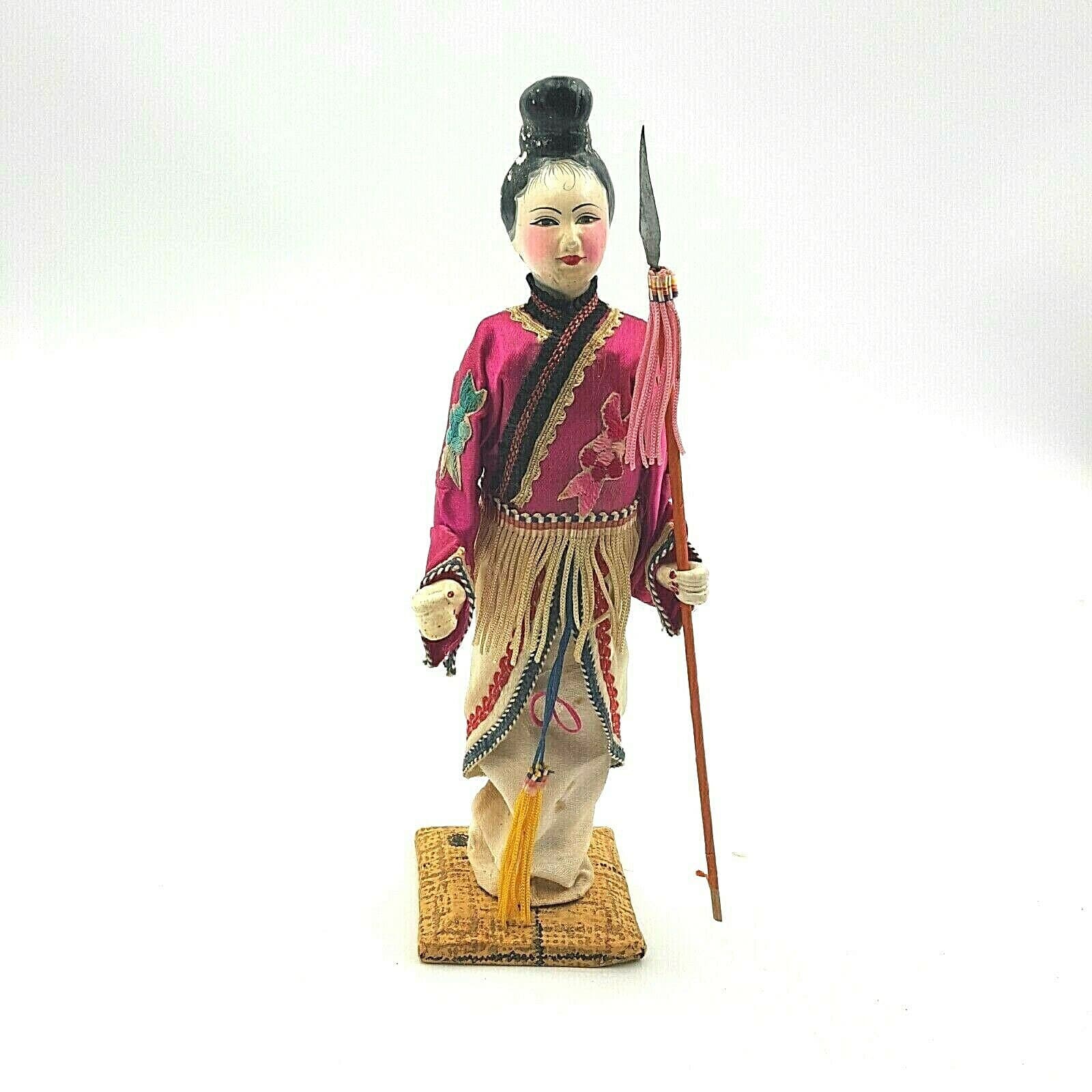 Siao Ching Japanese Doll 1943 Made in China Plaster Composition Head/Hands
