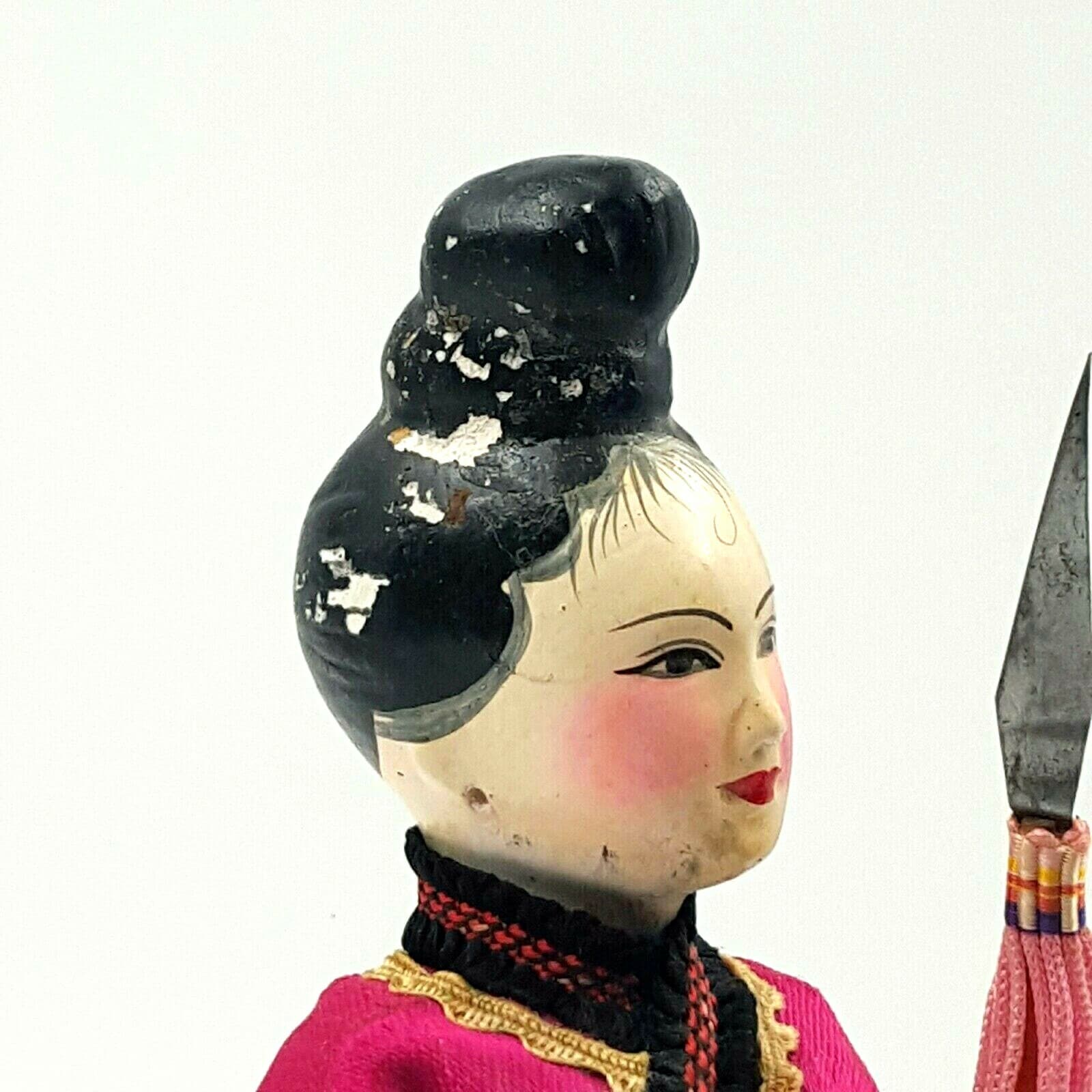 Siao Ching Japanese Doll 1943 Made in China Plaster Composition Head/Hands - Thumbnail 7