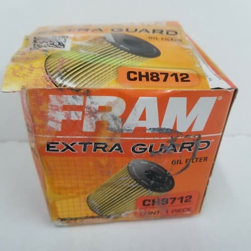 Engine Oil Filter Fram Extra Guard Genuine FRAM CH8712 *Box is Heavily Damaged