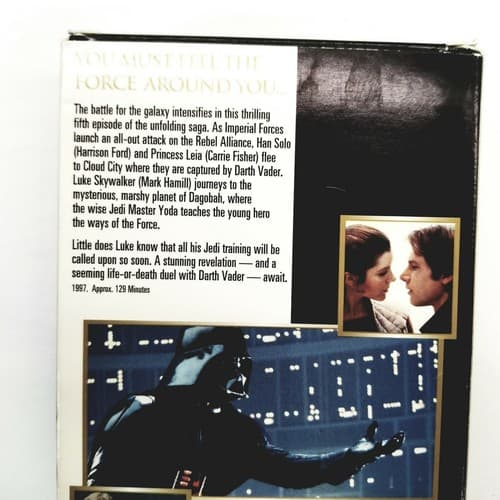 Star Wars 3 tape set VHS Video Return of the Jedi Lucas Film Sci-fi/Action - Thumbnail 10