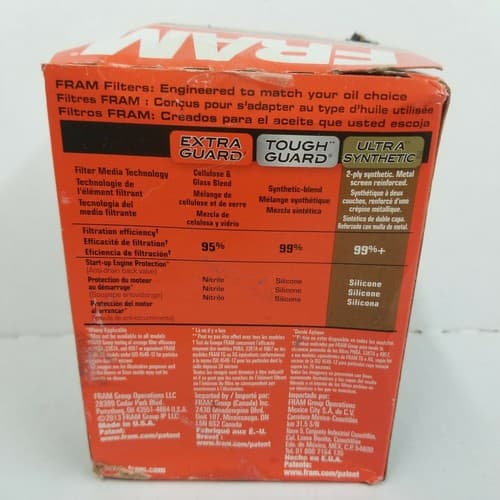 Fram XG9100 Ultra Synthetic Oil Filter Sure-Grip 20,00 MILES *Damaged Box - Thumbnail 4