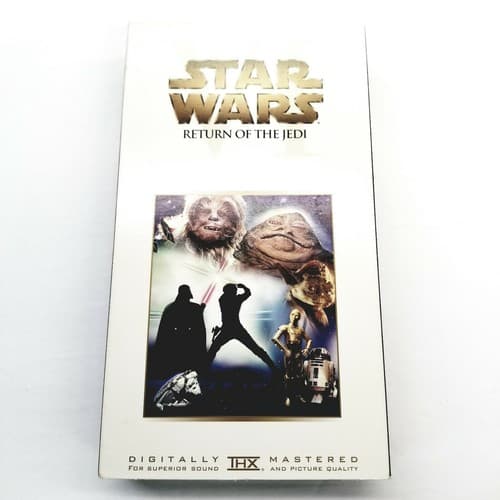 Star Wars 3 tape set VHS Video Return of the Jedi Lucas Film Sci-fi/Action - Thumbnail 6