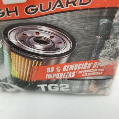 Fram Tough Guard TG2 Oil Filter High Mileage Protection SureGrip *Damaged Box - Thumbnail 2