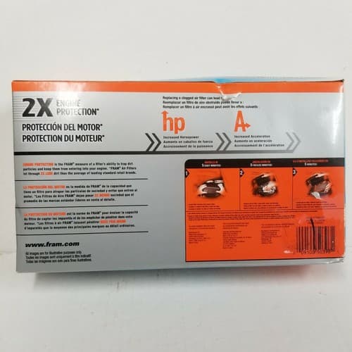 Fram CA7094 Extra Guard 2X Engine Protection Air Filter *Box shows shelf wear - Thumbnail 3