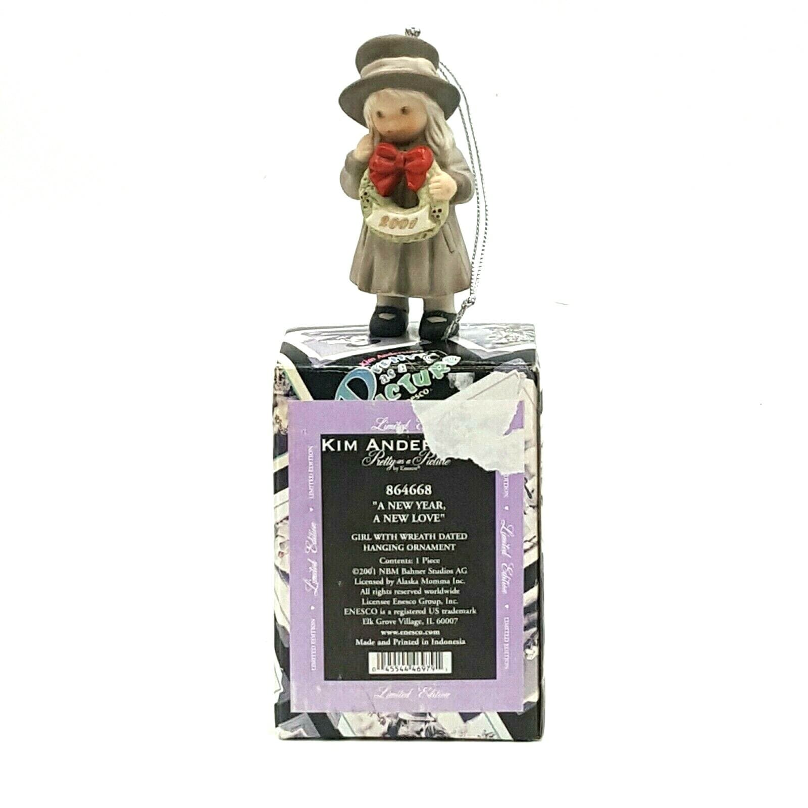Kim Anderson's Pretty As A Picture Figurine "A New Year, A New Love" Limited - Thumbnail 2