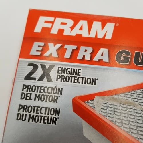 FRAM EXTRA GUARD AIR FILTER CA8606 Automotive 2x Engine Protection *Box damage - Thumbnail 2
