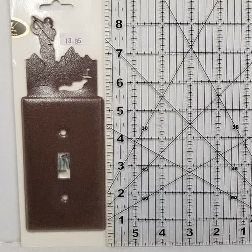 Golfer Golfing Single Light Switch Cover Plate Screws Included - Thumbnail 4