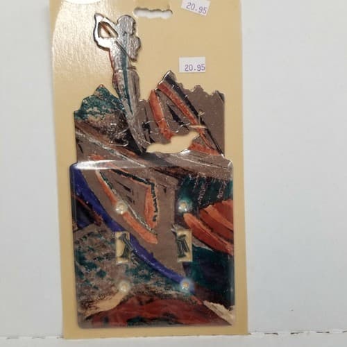 Lazart Golfer Golfing Double Switch Plate Screws Included Home Decor Multicolor