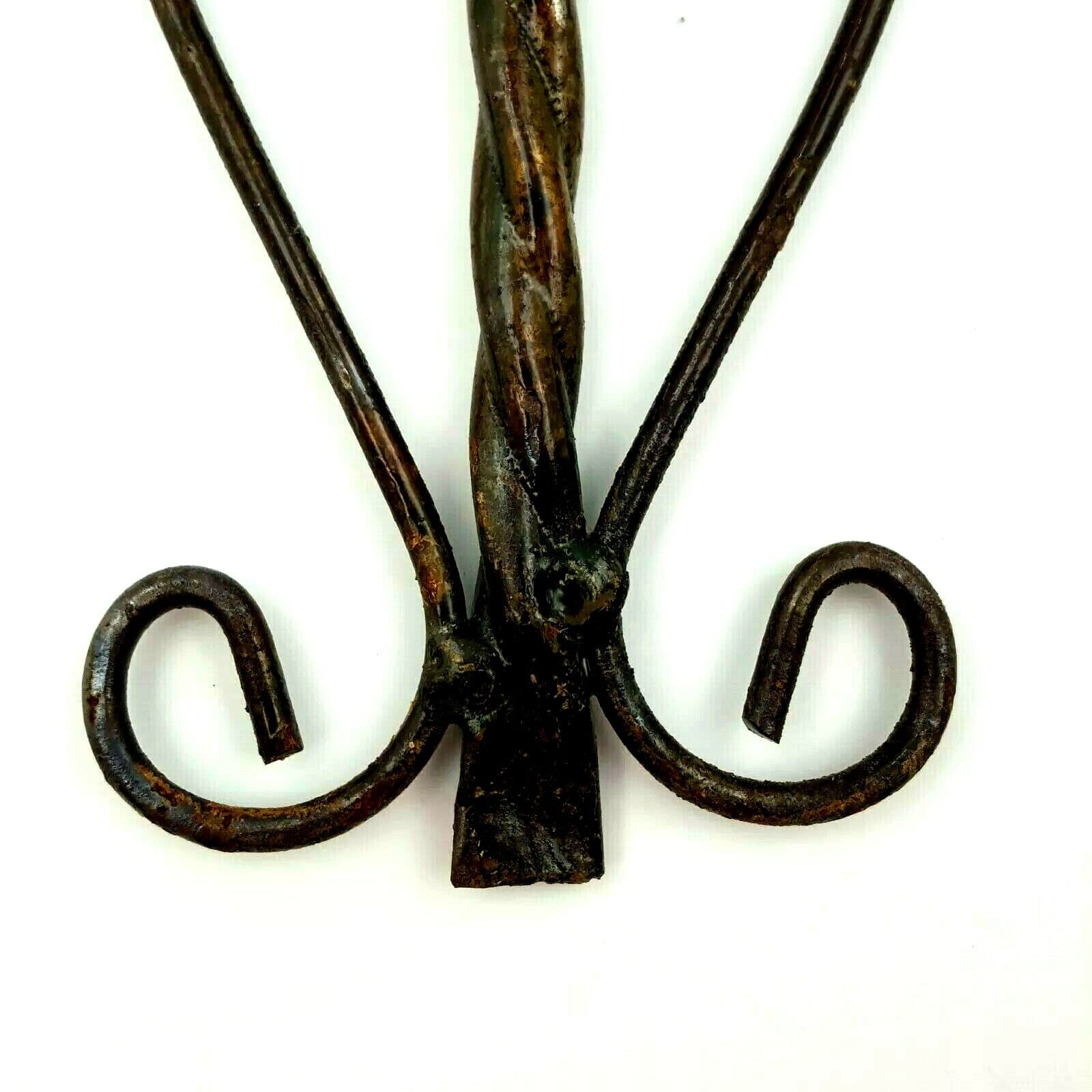 Metal Cross Home Decor Brown Wire Spiral Design Christian Prayer Wall Design - Thumbnail 8