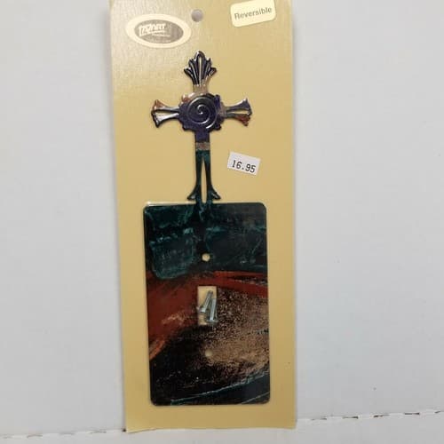 Lazart Cross Single Switch Plate Screws Included Home Decor Christian