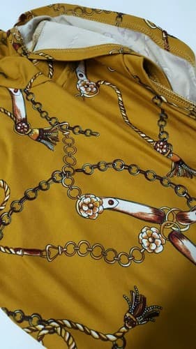 Red Lolly Womens Shirt Size L Dark Yellow Rodeo Tassel Summer Comfortable - Thumbnail 4