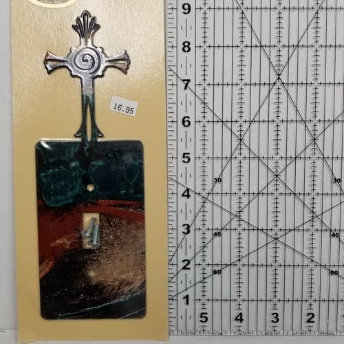 Lazart Cross Single Switch Plate Screws Included Home Decor Christian - Thumbnail 6