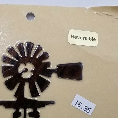 Lazart Windmill Reversible Double Light Switch Cover Plate Screws Included - Thumbnail 3