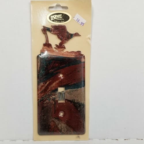 Lazart Bird Pheasant Single Switch Plate Screws Included Home Decor Multicolor - Thumbnail 7