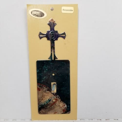 Lazart Cross Single Switch Plate Screws Included Home Decor Christian - Thumbnail 7