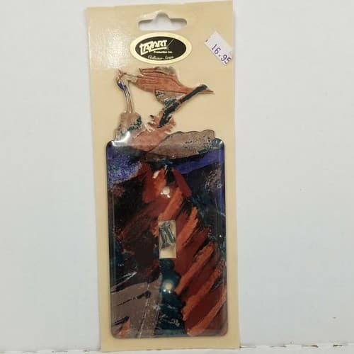Lazart Bird Pheasant Single Switch Plate Screws Included Home Decor Multicolor - Thumbnail 6