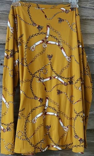 Red Lolly Womens Shirt Size L Dark Yellow Rodeo Tassel Summer Comfortable - Thumbnail 2