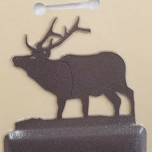 Wildlife Elk Single Light Switch Cover Plate Screws Included - Thumbnail 2