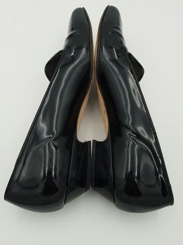 MAGIK by AMALFI Women's Shoe 9 AAAA Narrow Black Leather Size Heels Pumps Black - Thumbnail 7