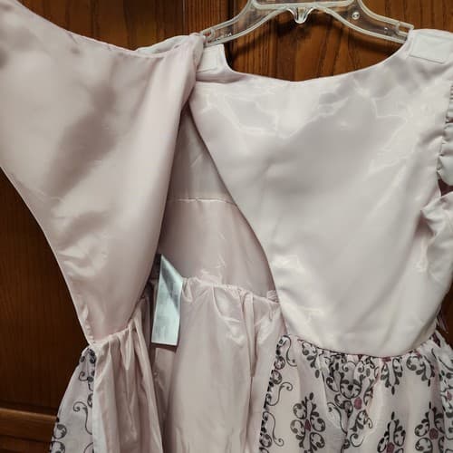 Disney Sleeping Beauty Girls Adaptive Party Dress Ruched Neckline, Pink, XL - Thumbnail 7
