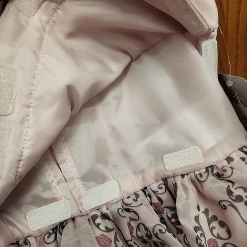 Disney Sleeping Beauty Girls Adaptive Party Dress Ruched Neckline, Pink, Small - Thumbnail 4