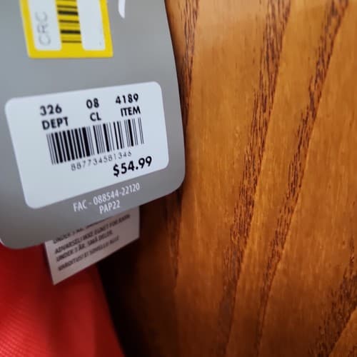 Disney Moana Girls A-Line Sleeveless Ruffle Dress, Red, 7-8 - Thumbnail 5