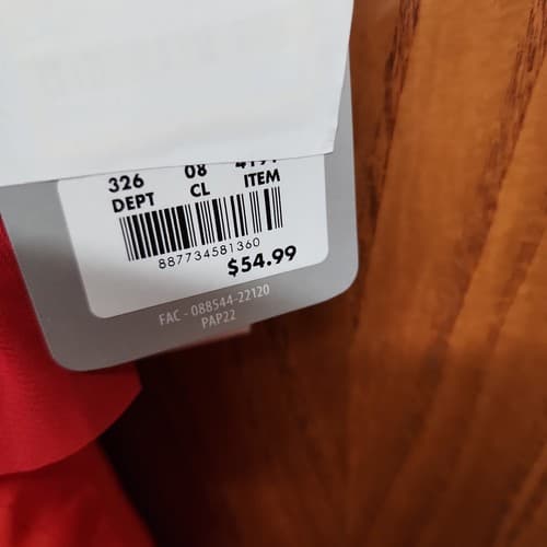 Disney Moana Girls A-Line Sleeveless Ruffle Dress, Red, 11-12 - Thumbnail 5