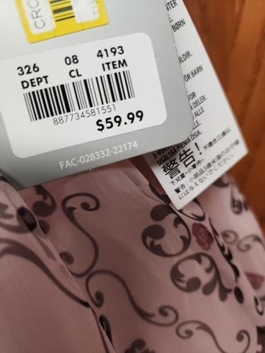 Girls' Disney Sleeping Beauty Dress - Pink Dress Size 3T - Disney Store New - Thumbnail 4