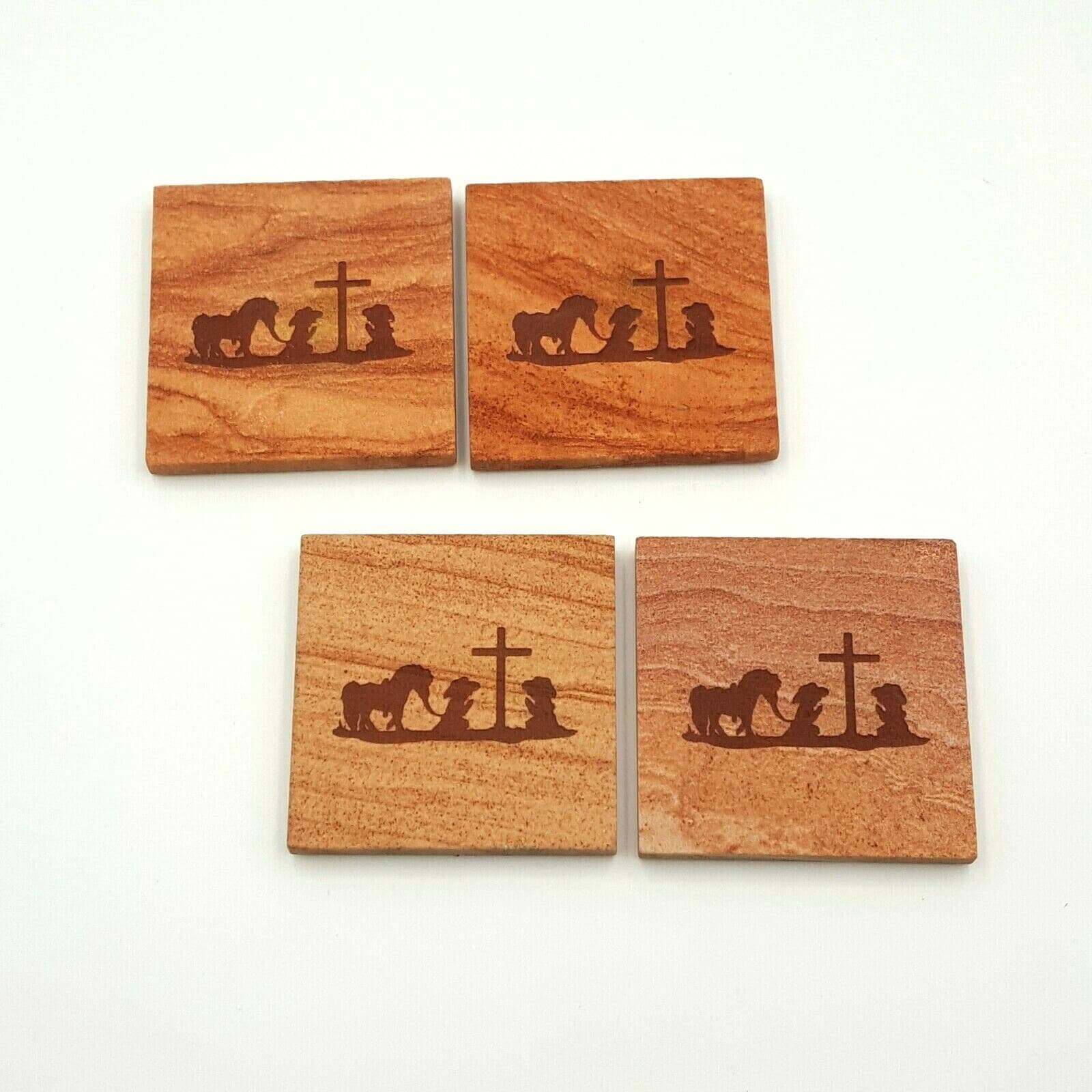 Praying Cross Home Decor Cowboy Cowgirl Children Pony Coasters Hanging Sign - Thumbnail 10