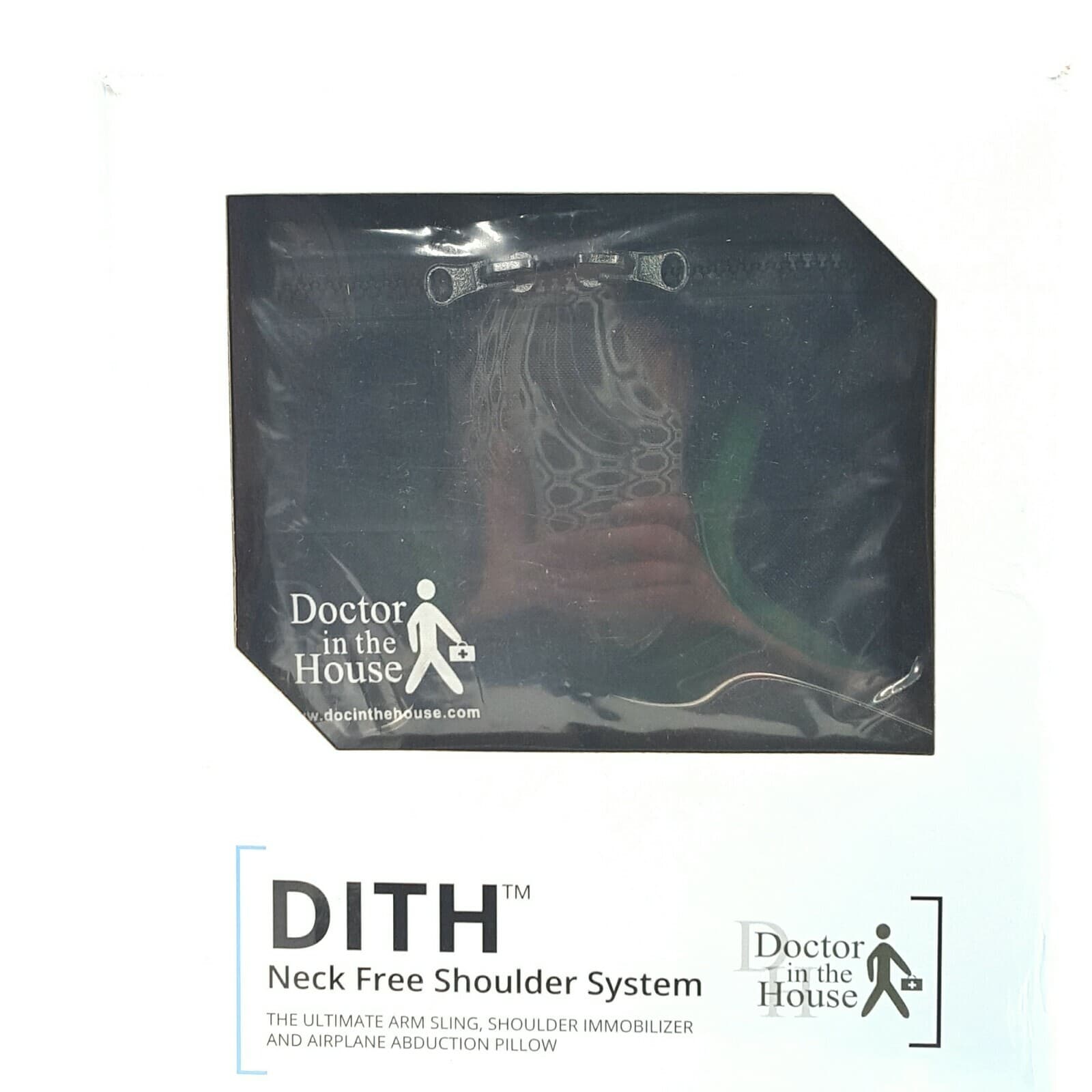 DITH Neck Free Shoulder System Arm Sling Shoulder Immobilizer Airplane Pillow - Thumbnail 11