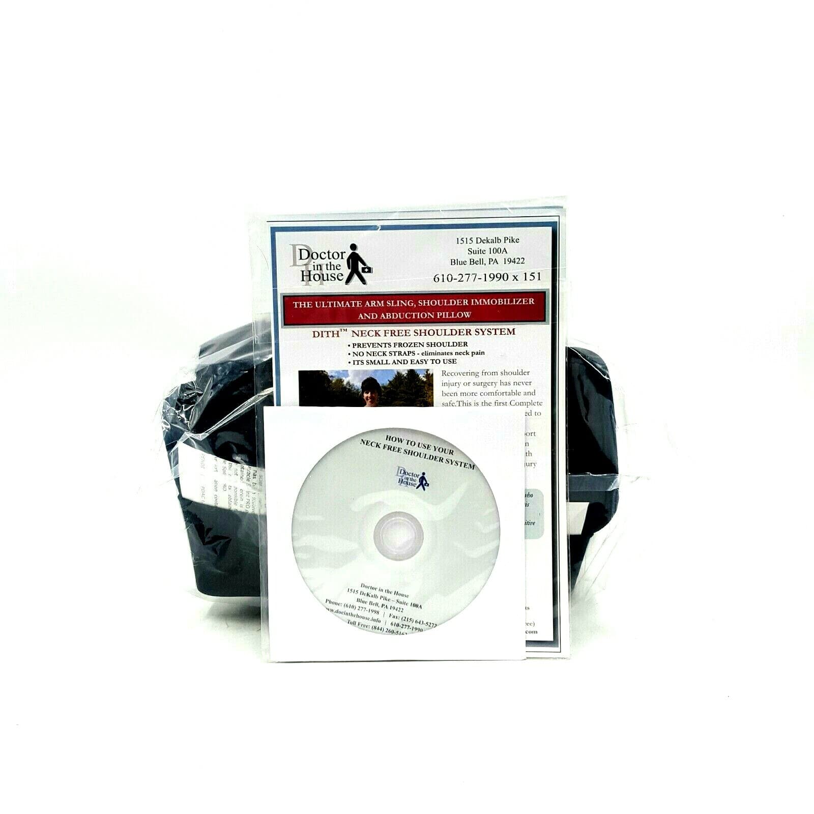 DITH Neck Free Shoulder System Arm Sling Shoulder Immobilizer Airplane Pillow - Thumbnail 5