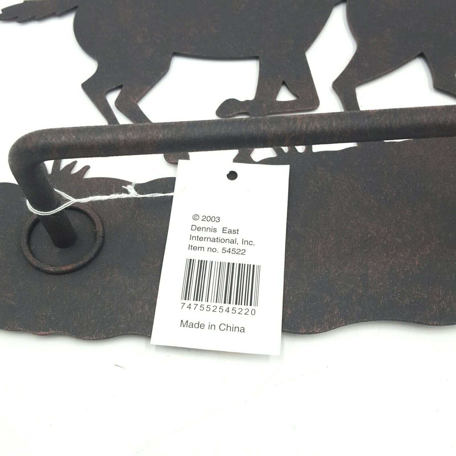 Rustic Home Decor 18" Mustang Towel Bar Cabin Ranching Dennis East Metal - Thumbnail 9